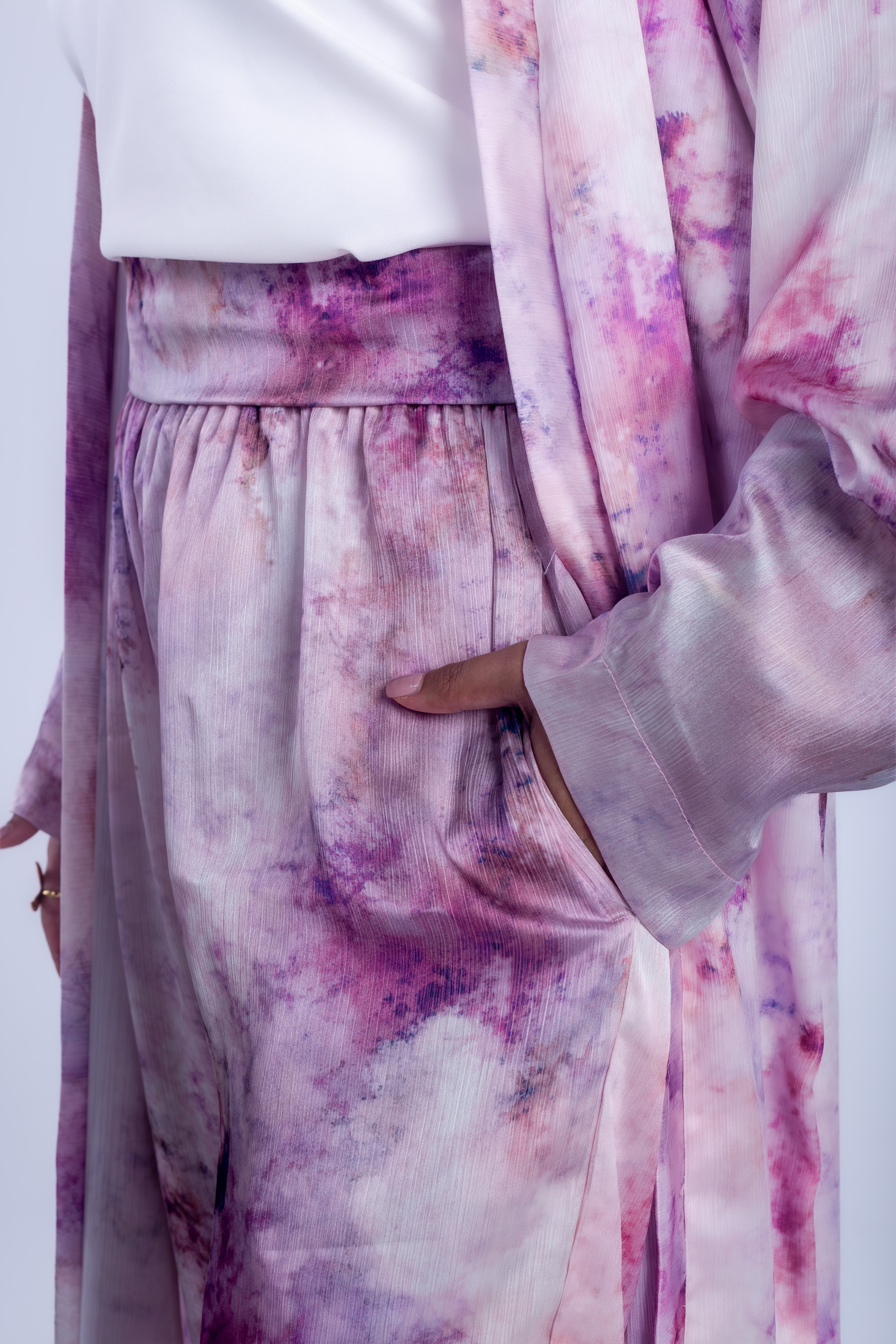 Modern set(kimono&wide leg pants) image 4