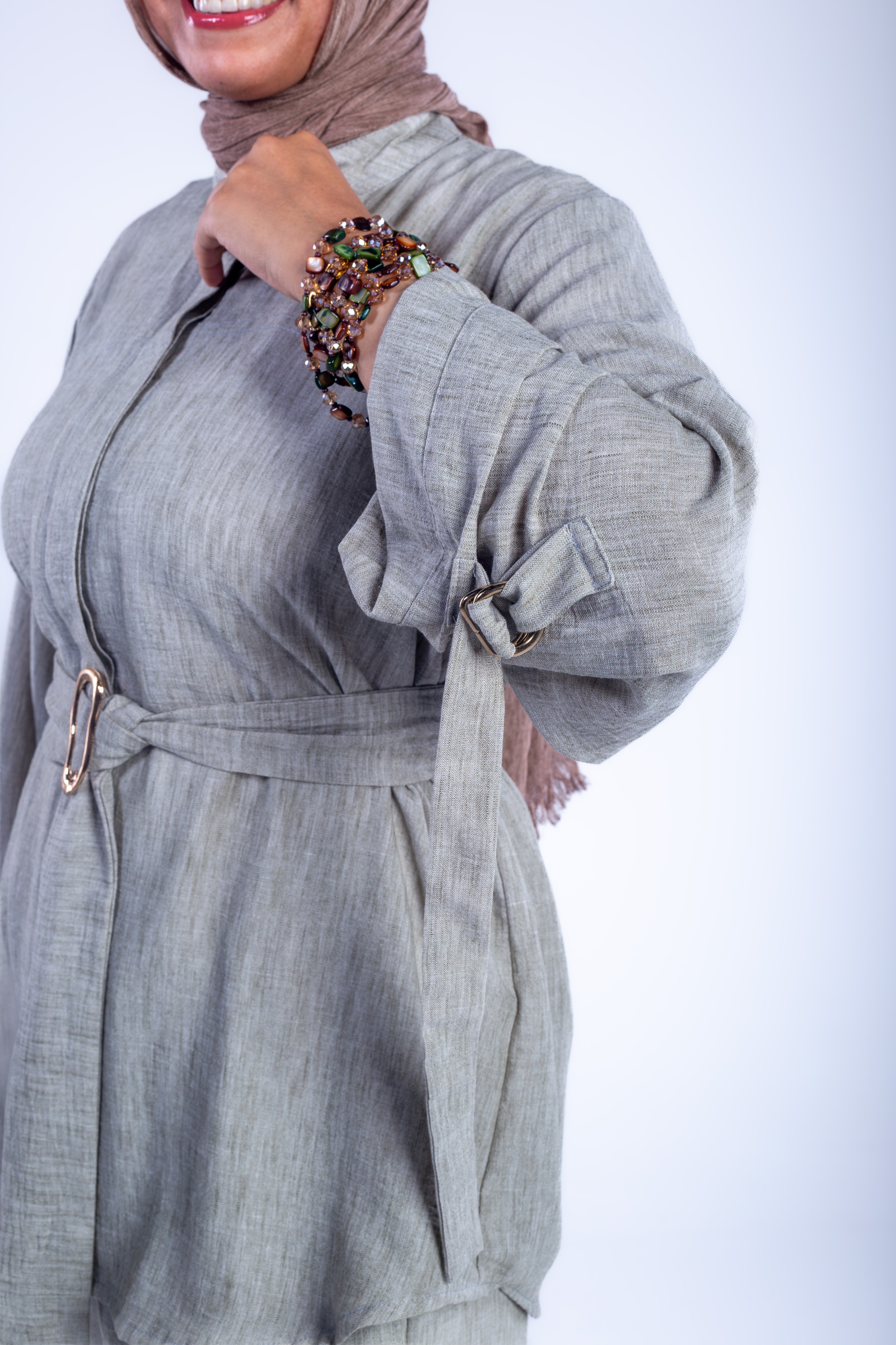 Mint green elegant casual set image 4