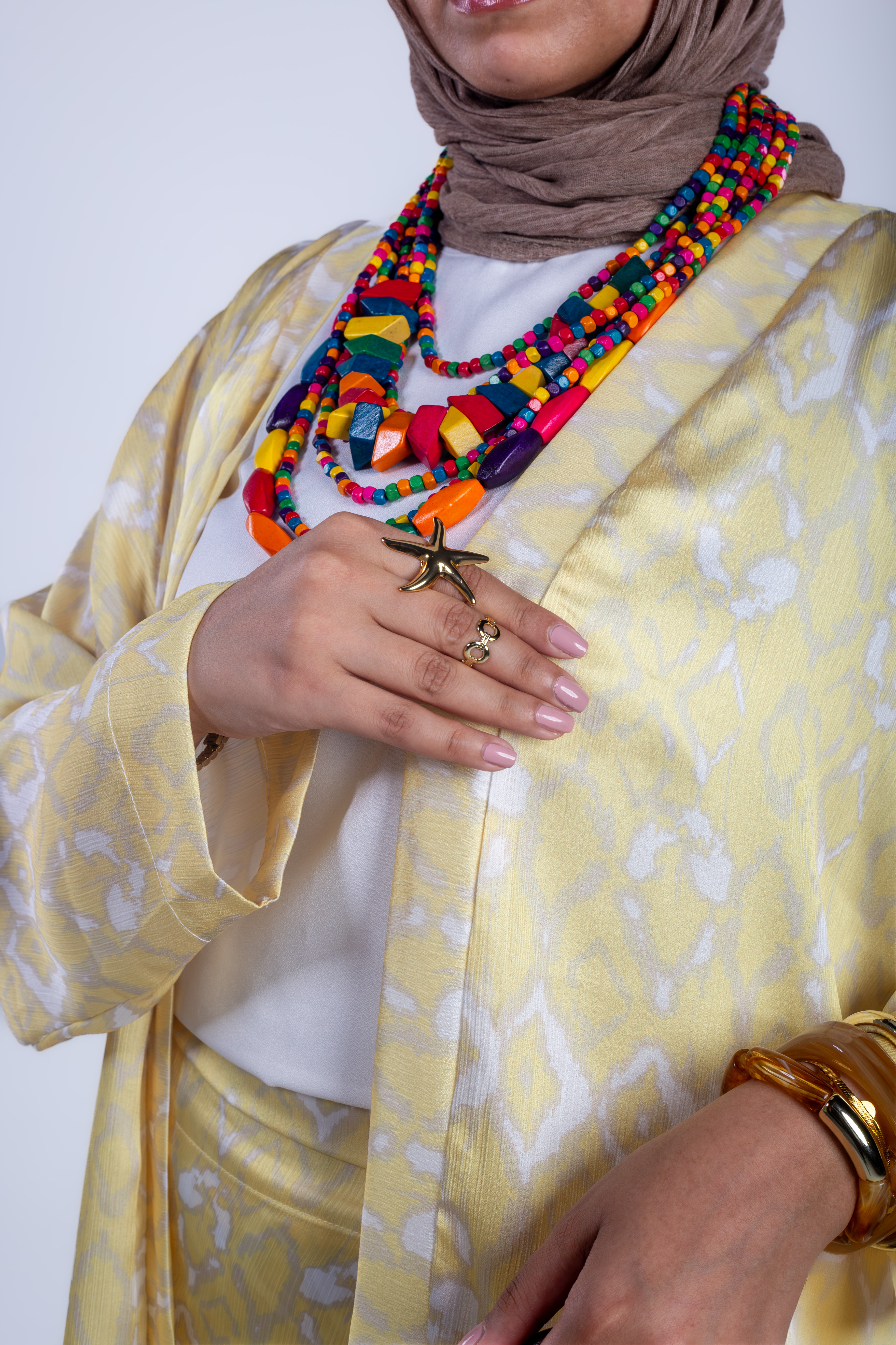 Modern set(kimono&wide leg pants) image 5